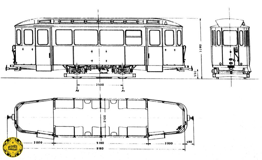 Zu den 1929/30 gebauten Triebwagen der Baureihe F beschafften die Städtischen Straßenbahnen München zeitgleich 100 Beiwagen der Baureihen f 1.54