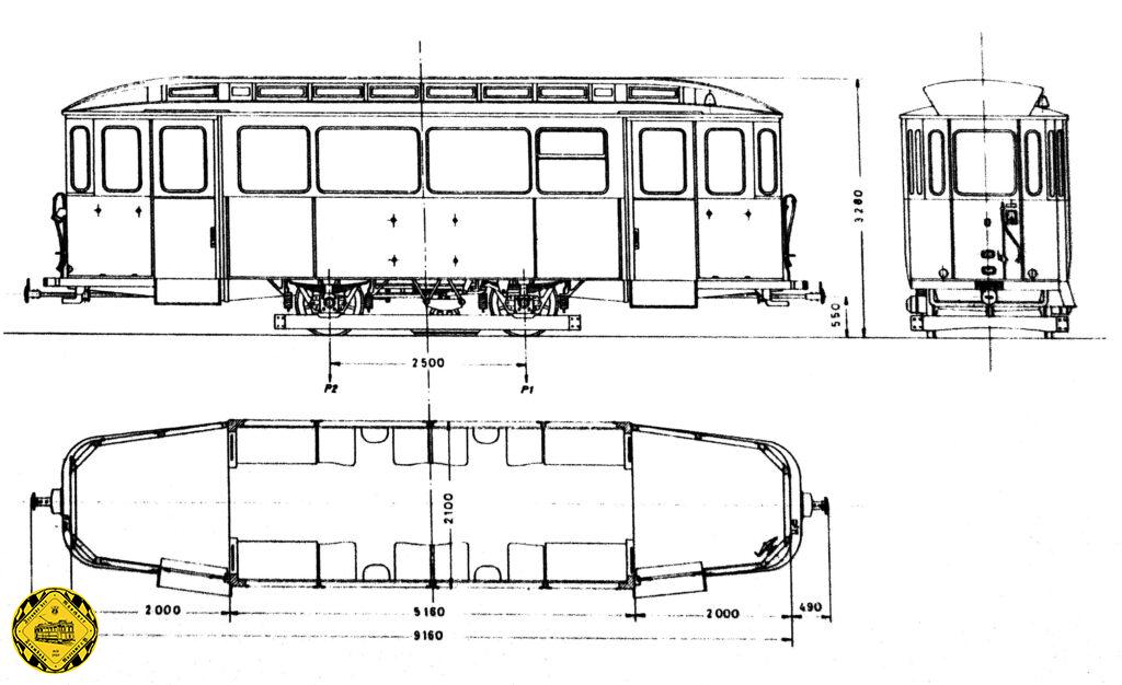 Zu den 1929/30 gebauten Triebwagen der Baureihe F beschafften die Städtischen Straßenbahnen München zeitgleich 100 Beiwagen der Baureihen f 1.54
