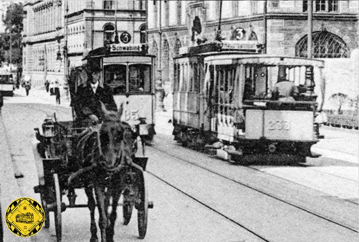 Aus den offenen Pferdebahnwagen wurden zwischen 1896 und 1904 offene Beiwagen für den elektrischen Betrieb umgebaut. Vom dritten Typ o 1.43 gab es 91 Wagen. Die drei Typen unterschieden sich jedoch nur geringfügig in ihren Aufbauten.