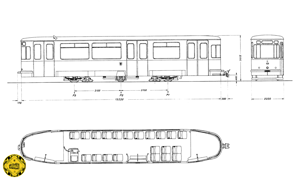 Die neuen Beiwagen erhielten die Typenbezeichnungen m 5.65, denn sie wiesen gegenüber ihren Vorgängerbauarten m3 und m4 zahlreiche Verbesserungen und Neuerungen auf