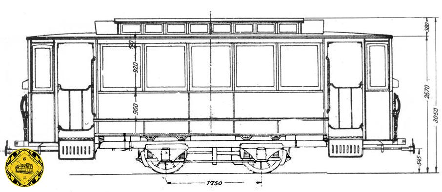 Bis 1921 wurden aus nicht mehr zeitgemäßen Z 1.22 Triebwagen 10 Beiwagen mit der Typenbezeichnung z 1.22 umgebaut. 