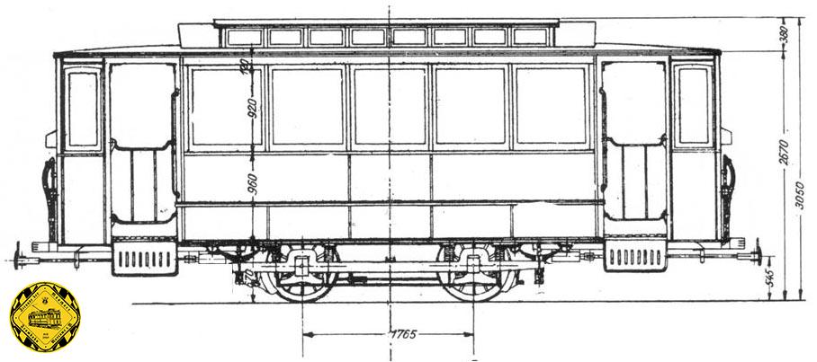 Auch 1921 wurden aus den Z 1.23 Triebwagen 363, 364 und 366-368 die Beiwagen z 1.23 mit den selben Nummern umgebaut. 