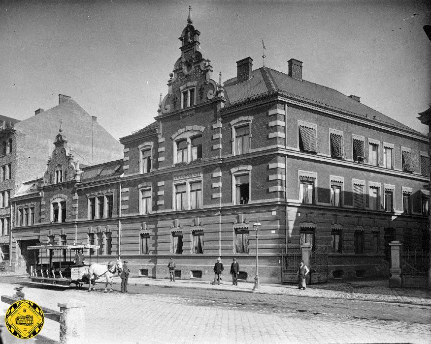 Betriebshof Äußere-Wiener-Straße im Jahr1898