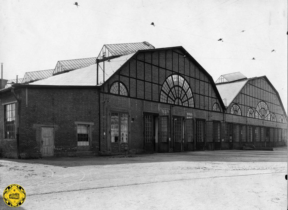 Betriebshof 6 an der Hoffmannstrasse 1925
