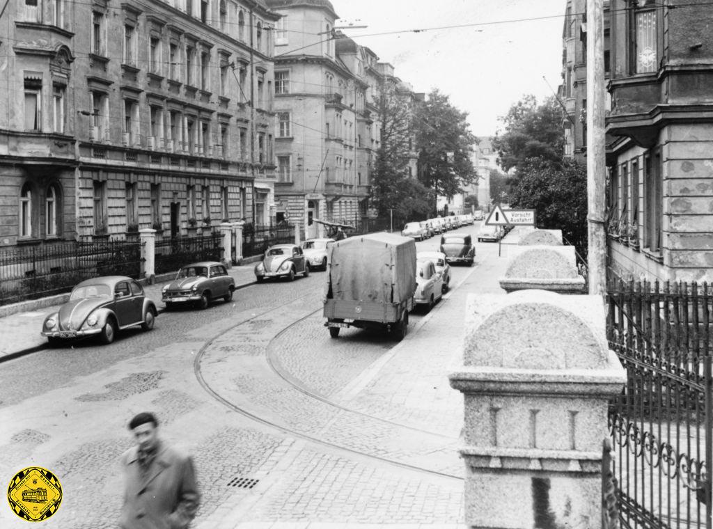 ufahrt Wilhelmstraße von Hohenzollernstraße 1964
