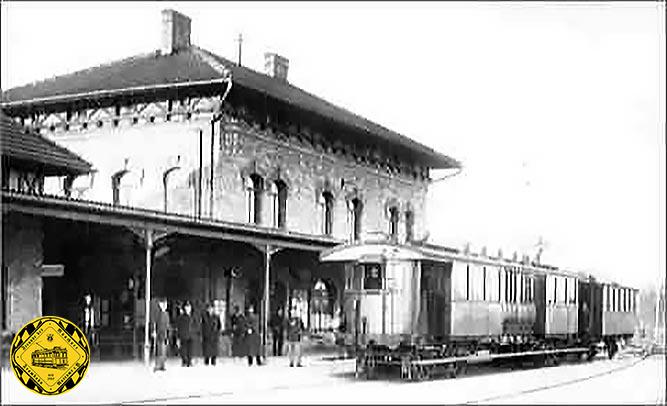 Ab 1900 war die Isartalbahn elektrifiziert und es fuhren Triebwagen auf dem Streckennetz