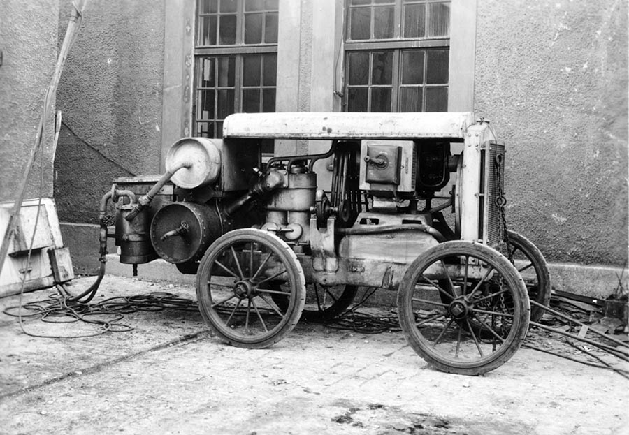 Kompressor Nummer V wird 1916 vorgestellt