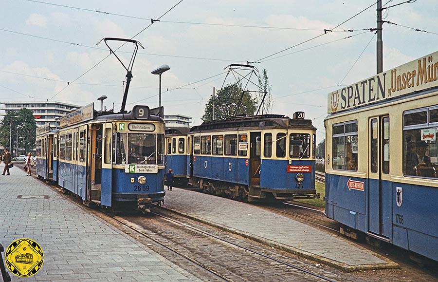 Am 17.10.1970 wurde die Linie 9 zum Cosimapark verlängert. Hier war eine große Siedlung entstanden, die damit erschlossen wurde. 