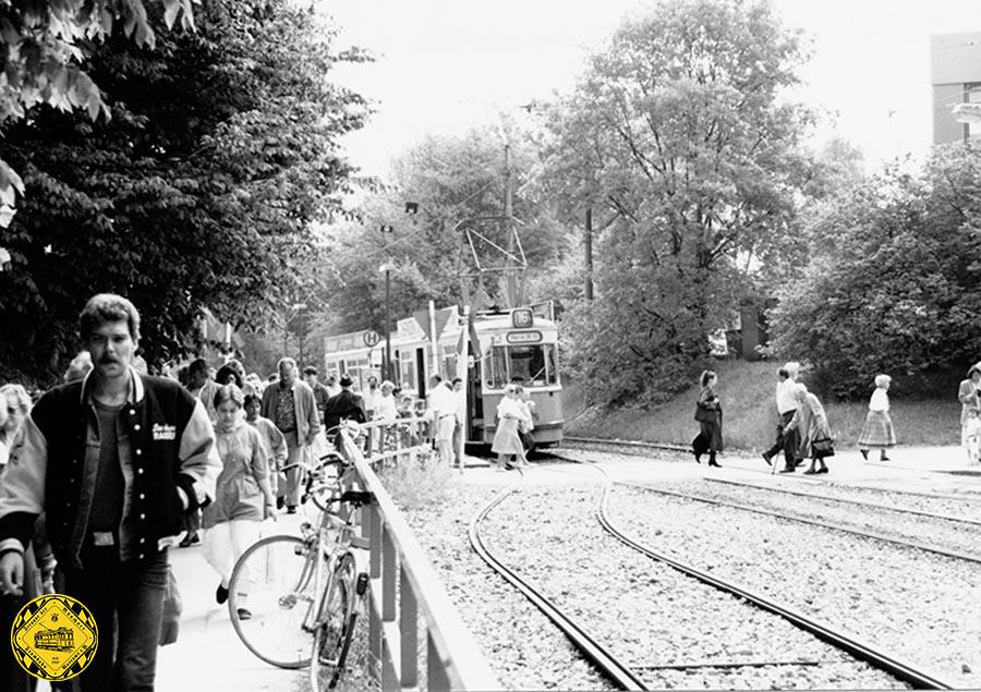 Letzter Betriebstag für die Linie 16, dann auf der Neurieder-Schleife, war der 01.06.1991.