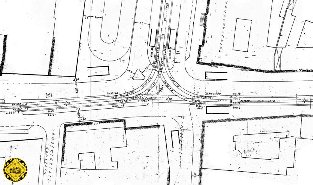 m 12.07. + 13.07., 09.08. + 10.08., 25.10. + 26.10.1969  wurde die Rückverlegung der Strecke in der Arnulfstraße zwischen Seidlstraße und Herbststraße wegen des S - Bahnbau wieder in die alter Mittellage durchgeführt. Während der Bauarbeiten erfolgte Umleitung der Linie 17 über Bahnhofplatz.