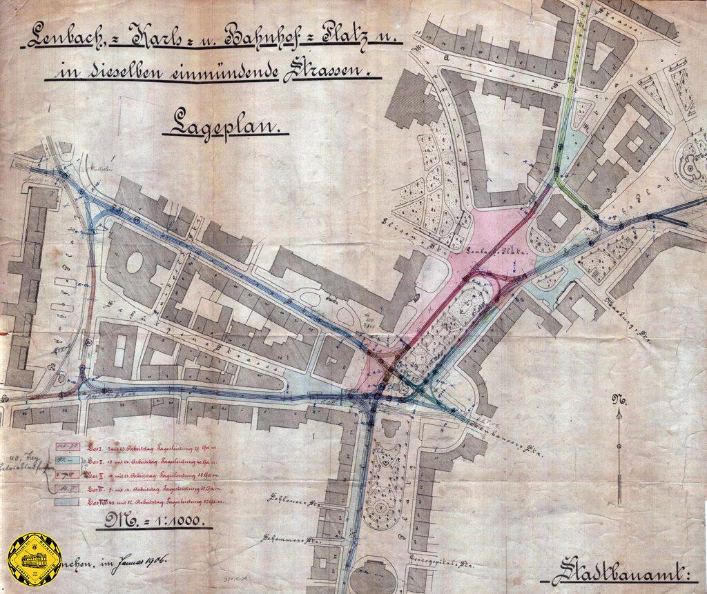 Im Rahmen dieses großen Umbaus der Gleisanlagen in der Innenstadt Münchens wird auch der Stachus komplett neu angelegt.