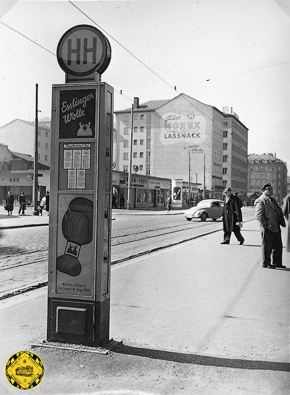 München wird modern: die ersten Neon-Reklametafeln erscheinen wie hier am Starnberger Bahnhof und Bahnhofsplatz Süd in der Bayerstraße..