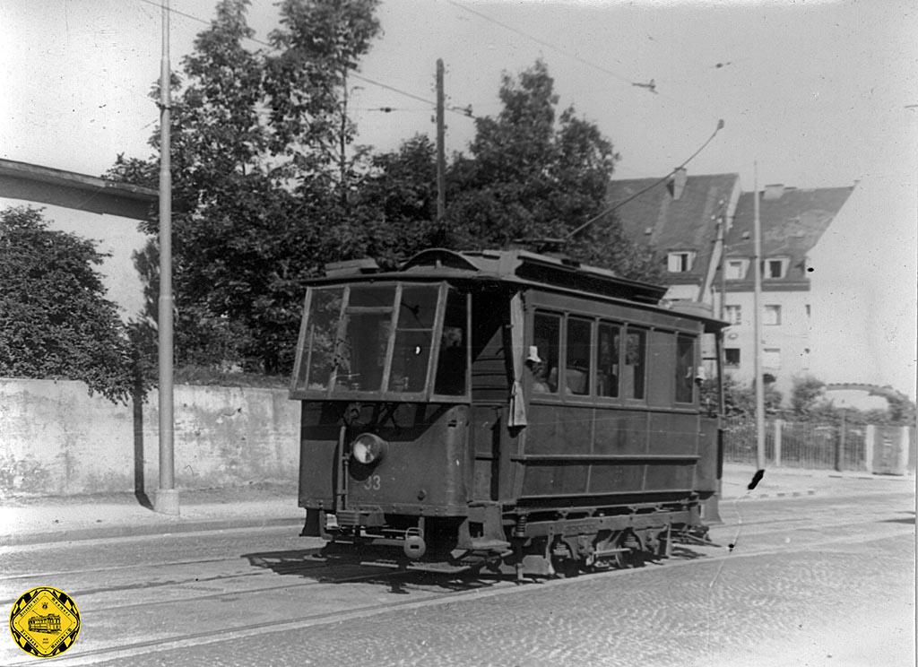 Zusätzlich zu den SS 1.22 31+32 wurde dann 1931 noch ein weiterer Triebwagen Z -.22, wahrscheinlich aus der Nummernreihe 23-28, zum dritten Schienenschleifwagen SS 1.22 umgebaut.