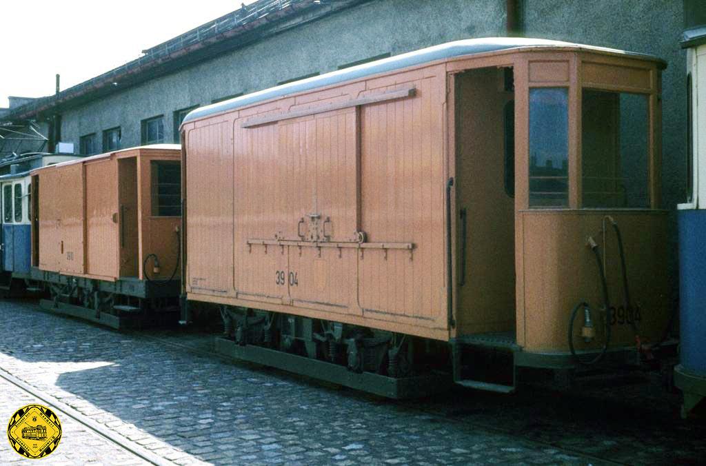 1960 wurden vier Postbeiwagen p 2.48 zu Salzwagen umgebaut.