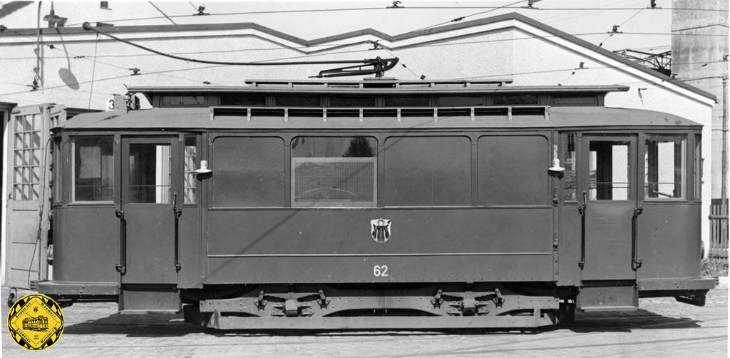 1940 erhielt München aus dem pommerschen Köslin drei zweiachsige Triebwagen Baujahr 1914 mit den Nr. 21 - 23. 