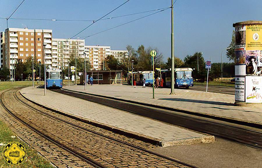Die Linie 13 fuhr vom 09.05.1972 auf der Strecke Hasenbergl - Oberhofer Platz - Scheidplatz bis zum letzter Betriebstag am 20.11.1993