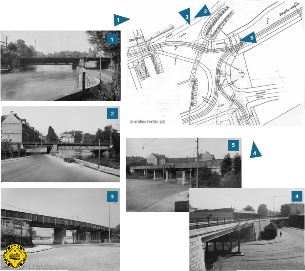 1930 kam der Brückenfotograf mit Trambahn-Allergie: schöne Bilder ohne ein einziges Fahrzeug.