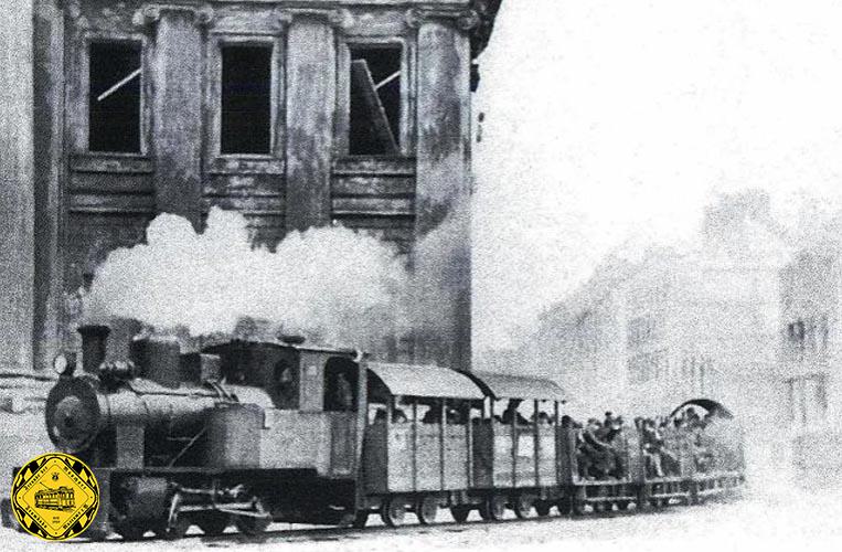 Ab 16. Januar 1945 wird kurzfristig eine Dampfbahnlinie VI eingeführt, die von Südbahnhof/Ruppertstrasse Theresienhöhe Schiessstättstrasse Hackerbrücke Wredestrasse Pappenheimstrasse Karlstrasse Sandstrasse Maßmannstrasse im 30 Min Takt fährt. 