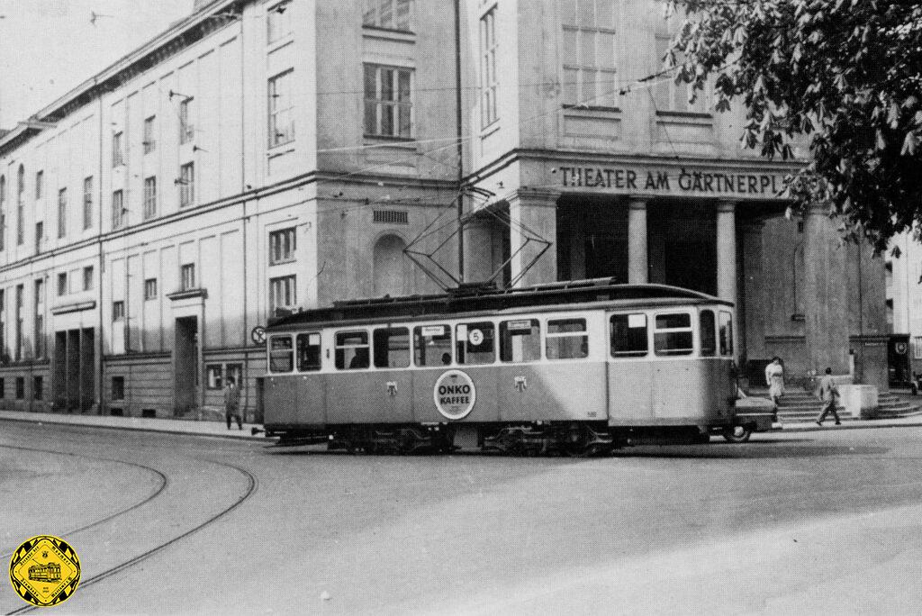 15.11.1948 Viktualienmarkt - Gärtnerplatz - Reichenbachbrücke - Mariahilfplatz - Falkenstraße - Pilgersheimerstraße - Candidplatz
Letzter Betriebstag: 23.01.1949
07.06.1949 Viktualienmarkt - Gärtnerplatz - Reichenbachbrücke - Mariahilfplatz - Falkenstraße - Pilgersheimerstraße - Candidplatz
22.09.1958 Sendlinger-Tor-Platz - Müllerstraße - Fraunhoferstraße - Mariahilfplatz - Falkenstraße - Pilgersheimerstraße - Candidplatz
10.11.1958 Viktualienmarkt - Gärtnerplatz - Reichenbachbrücke - Mariahilfplatz - Falkenstraße - Pilgersheimerstraße - Candidplatz
Letzter Betriebstag: 06.06.1960