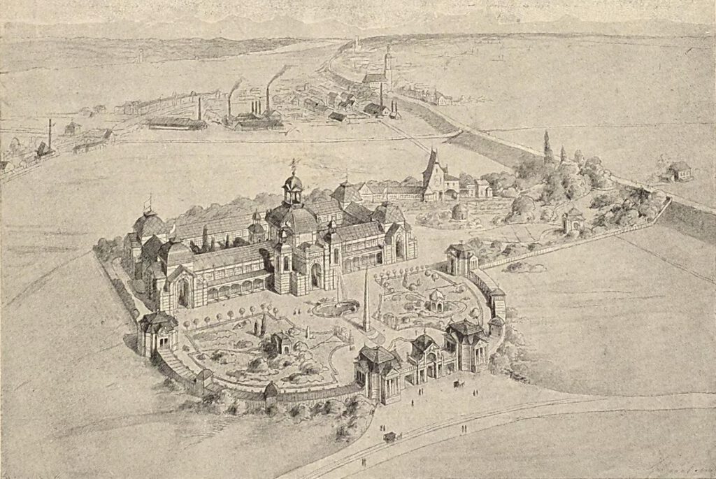 Die Kunstgewerbe-Ausstellung 1888 an der Isar