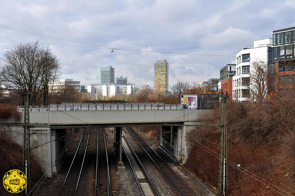 Kreuzungen Ganghoferbrücke Trambahn.de
