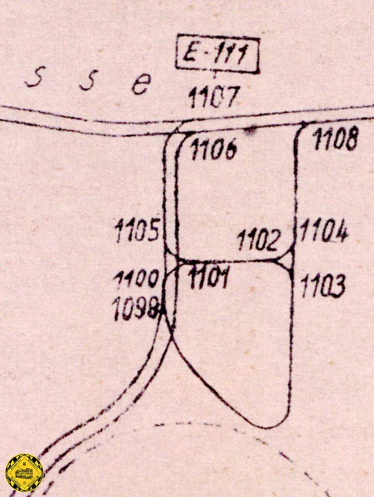 Der Weichenplan ist datiert mit  dem Jahr 1945 und zeigt sowohl eine kurze Kehrmöglichkeit aus der Stadt kommend über die Schwanthalerstraße als auch die große Schleife am Brausebad vorbei mit allen Hinterstellmöglichkeiten in der Schwanthalerstraße. 