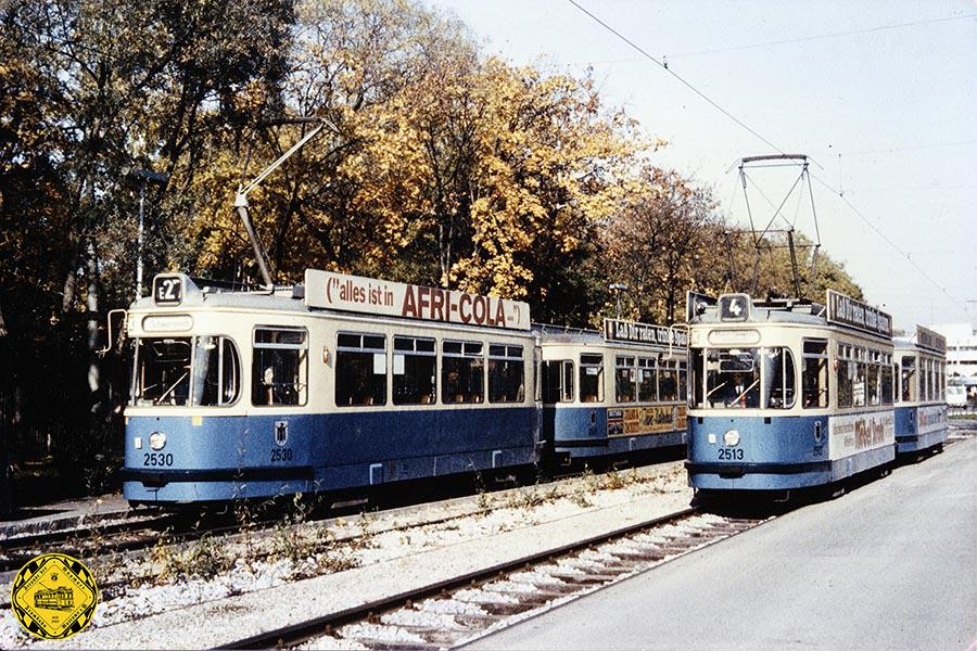Die Linie E27 konnte man nur ein paar Monate vom 27.5.1974 bis 4.10.1974 hier sichten und nur in der Hauptverkehrszeit.