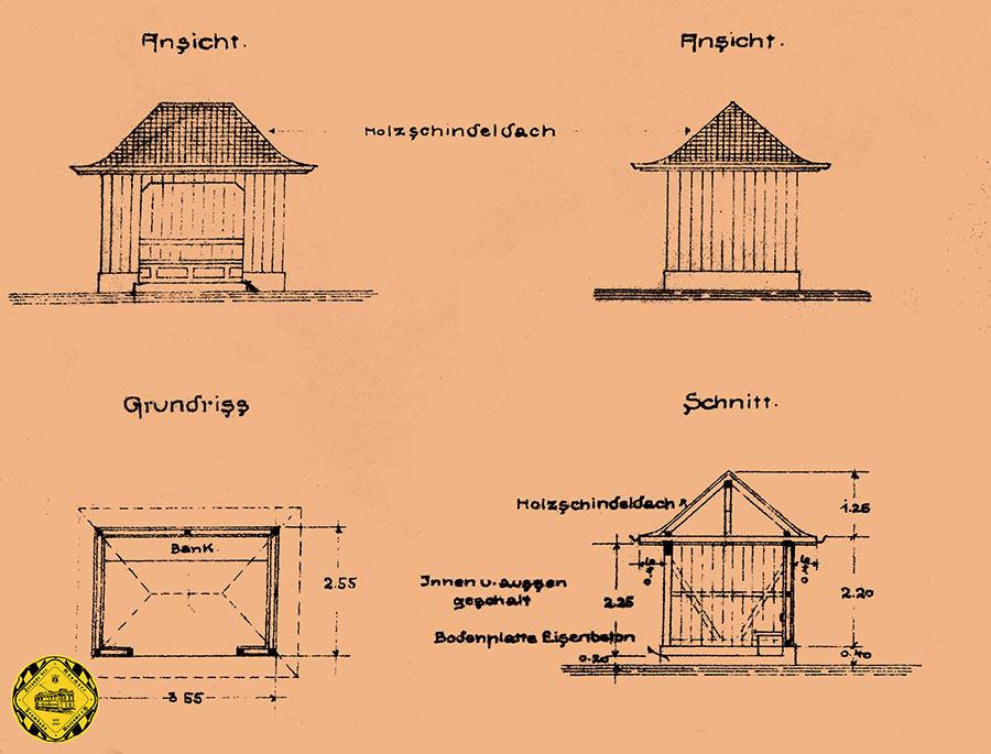 Der größte Teil aller bis dahin errichteten Bauten bestand aus Holz ohne besondere Fundierungen. Die ältesten heute noch stehenden Häuschen sind Neuhausen (1907) und Grünwalder Strecke (1910).