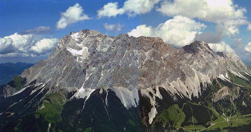Das Wettersteingebirge, kurz auch Wetterstein genannt, ist eine Gebirgsgruppe der Nördlichen Kalkalpen in den Ostalpen. Es ist ein relativ kompaktes Gebirge zwischen Garmisch-Partenkirchen, Mittenwald, Seefeld in Tirol und Ehrwald.