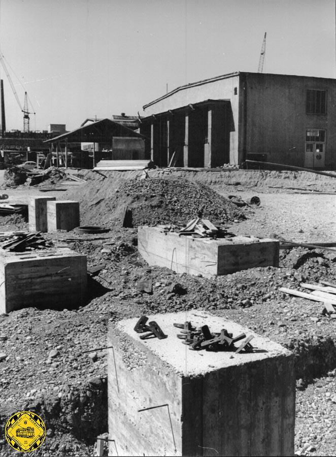 Am 16.August 1977 entstand diese Bilderreihe der Auflösung dieses Betriebshofs: