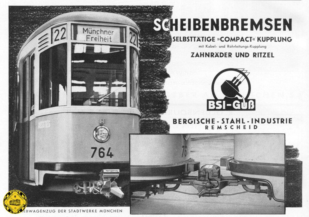 Die Bergische Stahl-Industrie, kurz BSI, war in Folge führend bei Zulieferteilen für Eisenbahn- und Straßenbahnfahrzeugen. Bekannt ist u.a. die BSI-Kupplung für Straßen- und Stadtbahnen. Im Zuge internationaler Verschmelzungen gelangte BSI dann zum französischen Faiveley Transportation Konzern, der ebenfalls auf Bauteile für Straßen- und Eisenbahnen spezialisiert war. 