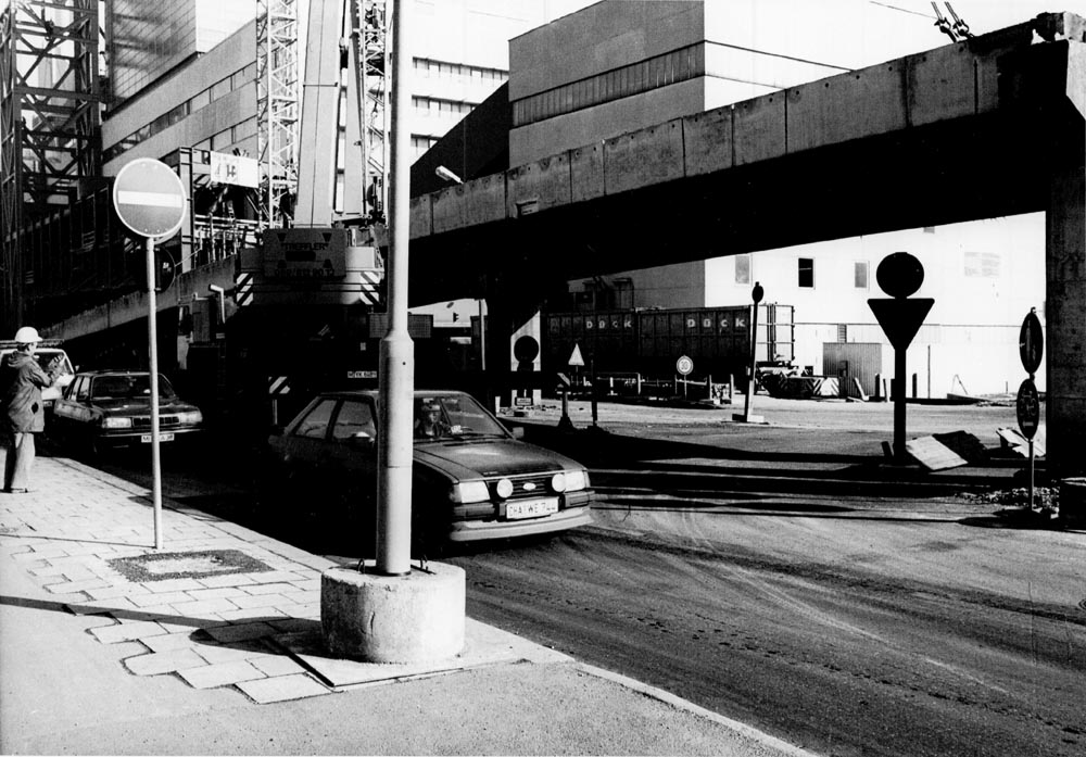1989 02 02 Stahlhochbrücke Schäftlarnstr (1)