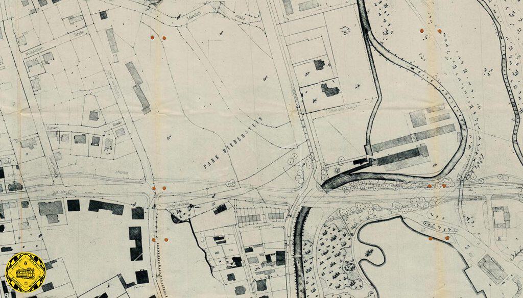 1959 02 12 Planung Effnerplatz Kennedybruecke Kleinhesseloher See Dietlindenstr Ungererstr