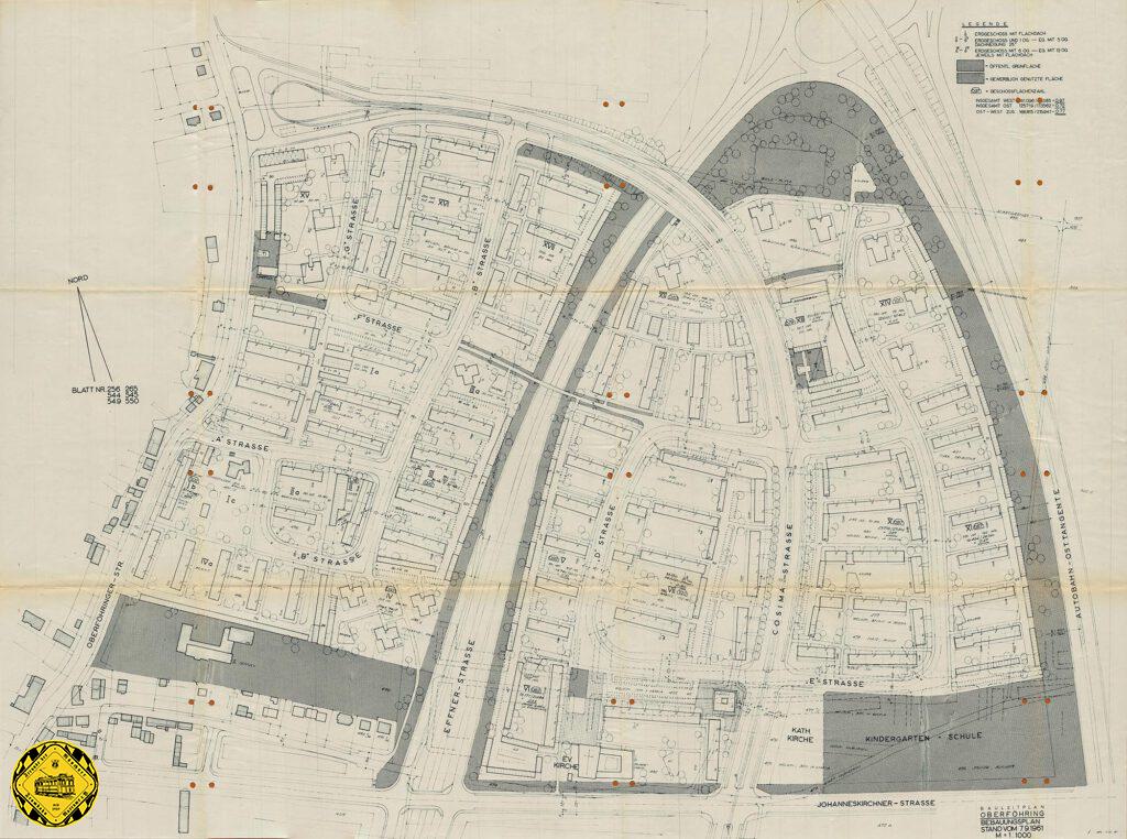 1961 09 07 Planung Schleife St. Emmeran