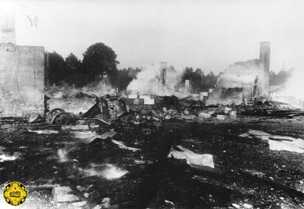 1943 09 07 Luftangriff Brandbomben Vom 6. 7.9.1943