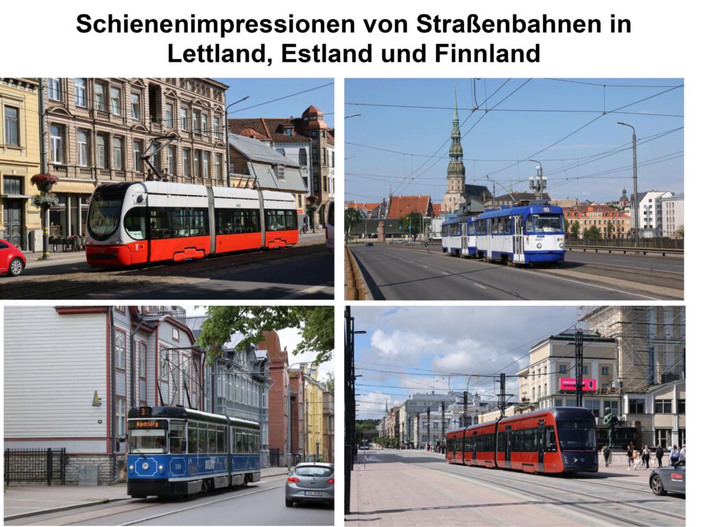 Schienenimpressionen Von Straßenbahnen In