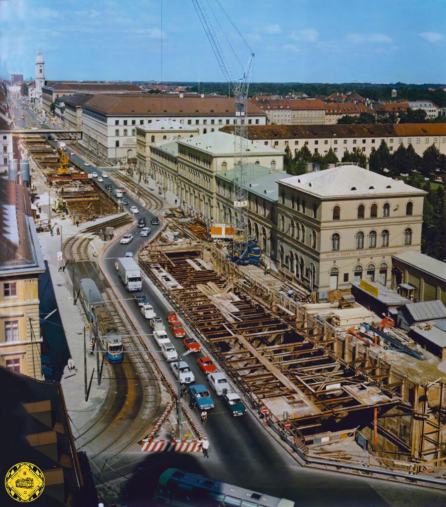 Odeonsplatz Baustelle