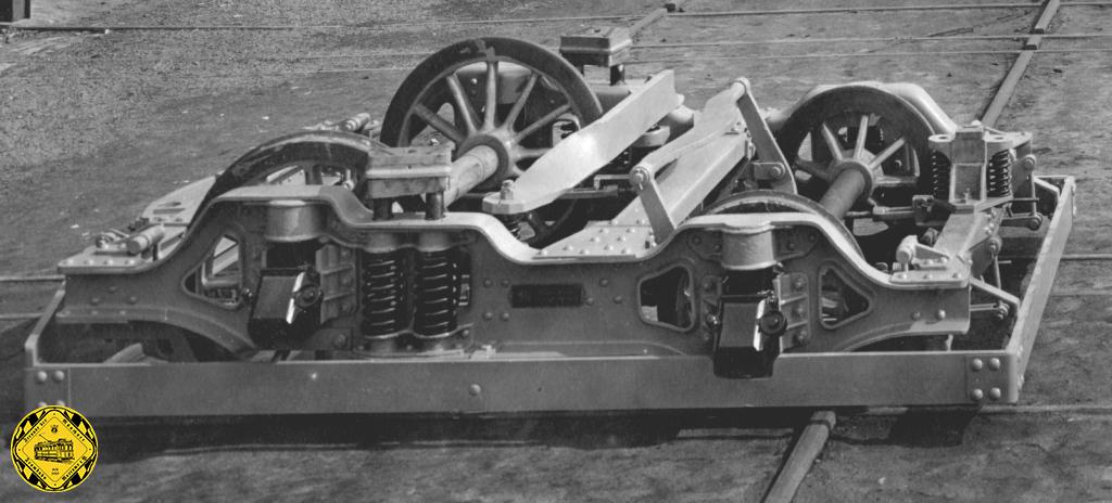 Nur drei Triebwagen des Typs C2 wurden von Rathgeber 1913 mit MAN-Drehgestellen mit Schraubenfedern Typ 7 beschafft. Sie blieben aber Einzelstücke und wurden 1959 bei den zu D6 modernisierten Wagen gegen Typ 3 Drehgestelle getauscht. Auch von den Typ 7 Drehgestellen ist kein Exemplar erhalten geblieben.

Maximum-Drehgestell Typ 7 von C 2.7 mit ausgebautem Motor