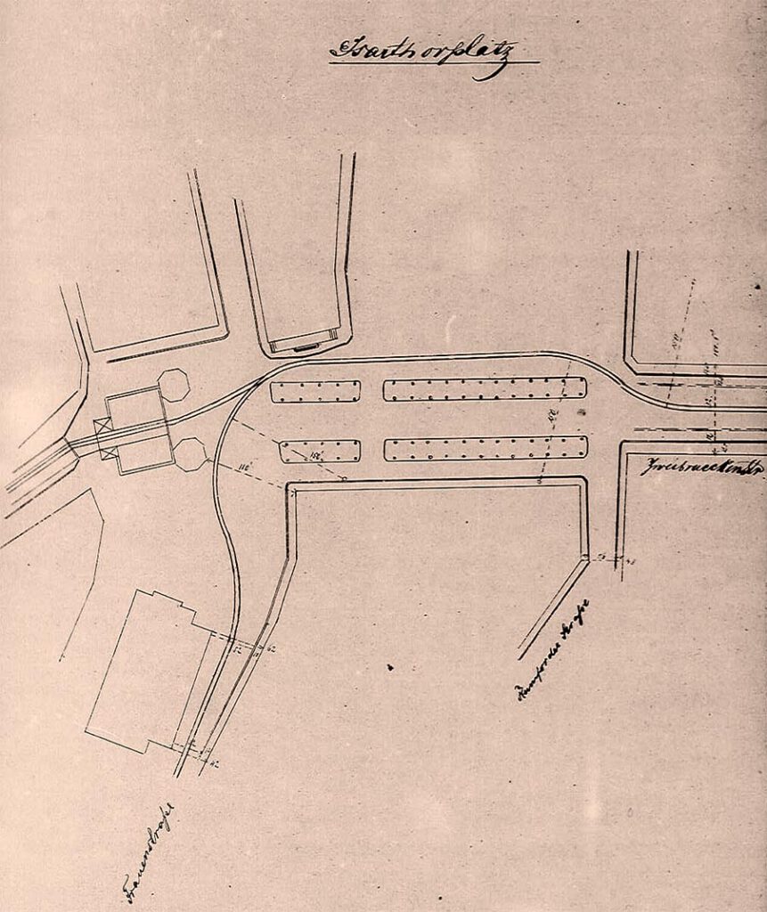 1874 04 planung pferdetram isartorplatz