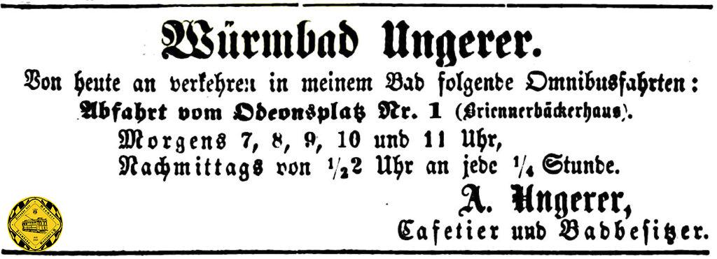 Ungerer Werbung Würmbad