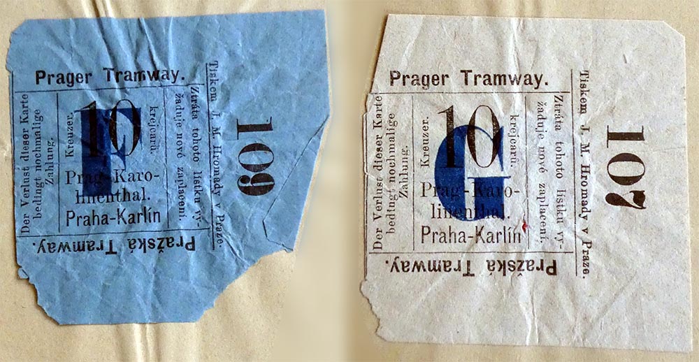 Fahrscheine Prag